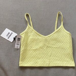 Aritzia crop tank top